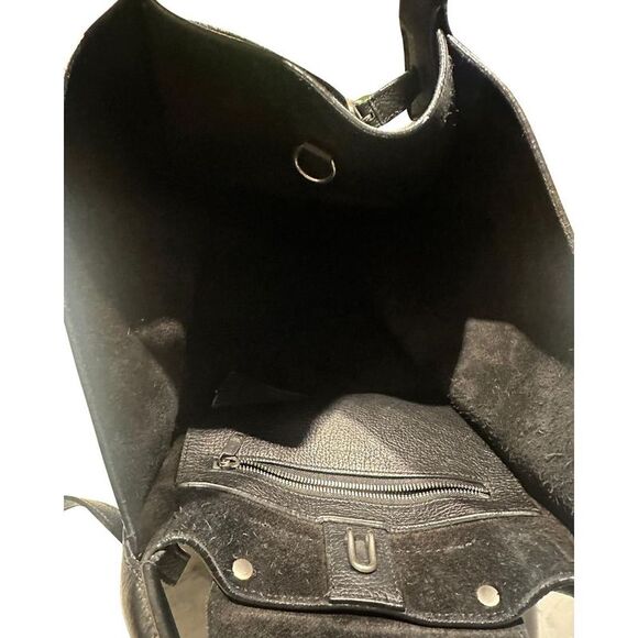 Pre Loved celine Belt Bag Small Leather Handbag Women black Handbags - Picture 6 of 8